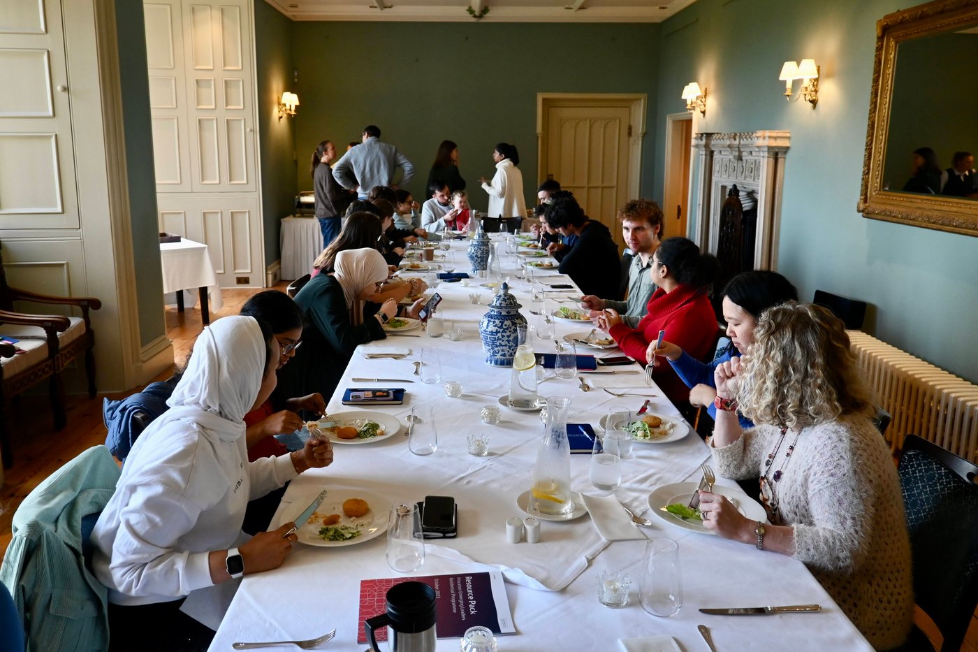 Participants living and learning together at Rose Castle